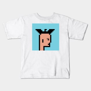 Pixel Art / Eagle Mohawk / ToolCrypto #9 Kids T-Shirt